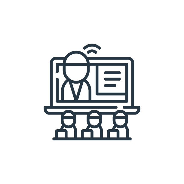 教师图标向量来自数字学习概念。细线插图的老师可编辑的笔触。教师线性符号用于web和移动应用程序，标志，印刷媒体。图片下载