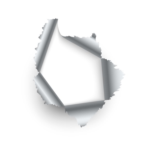 金属破洞。现实的撕裂金属薄片。3D破碎的纹理模板与复制空间。装饰元素乏味的东西。损坏的包装纸。带有银色弯曲边缘的矢量裂缝图片下载