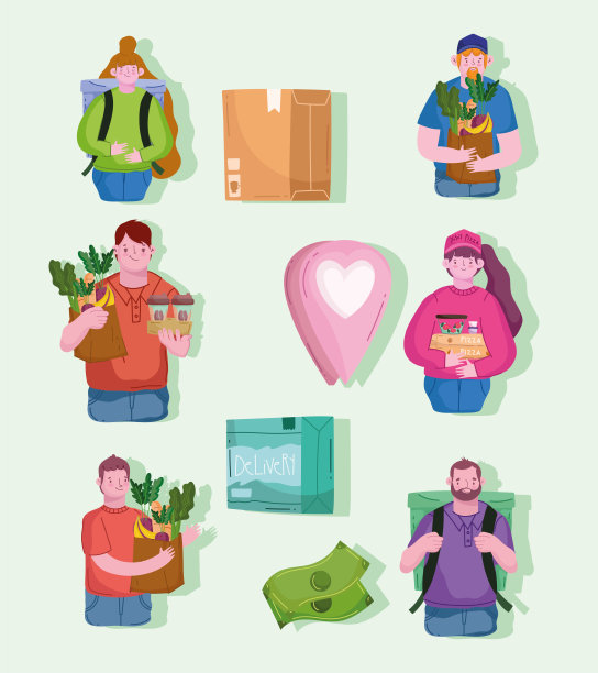 免费送货的概念图片下载