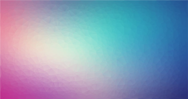 漂亮的彩色浅红蓝色梯度低聚图片下载