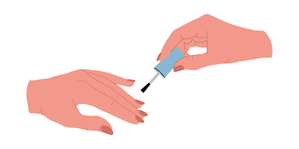 修指甲的女性修指甲的手图片下载