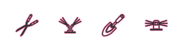 订线园艺手工剪刀、泥铲图片下载