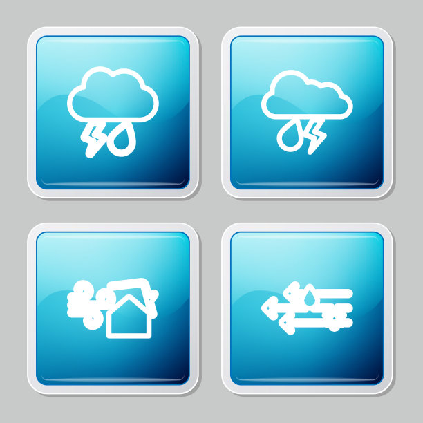 线云与雨和闪电龙卷风图片下载