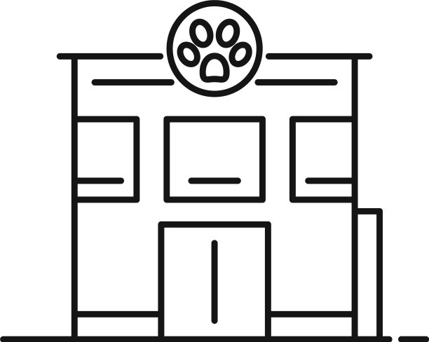 美容师办公室图标轮廓风格图片下载