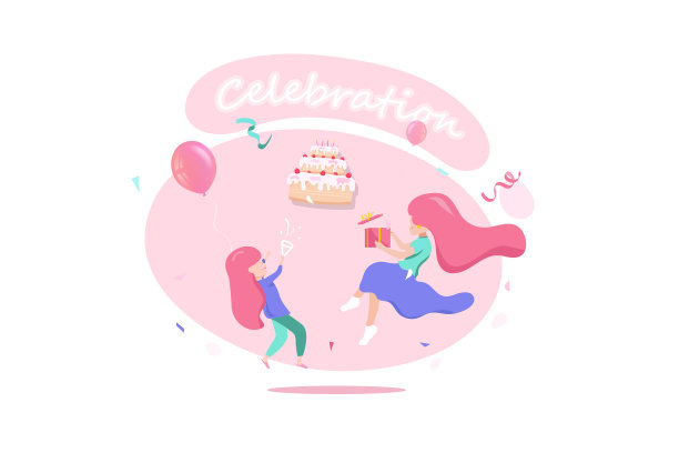 以庆人派对为平面设计理念图片下载