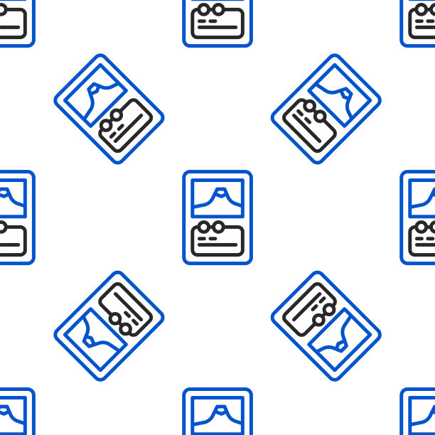 线卡游戏收集图标隔离无缝图片下载