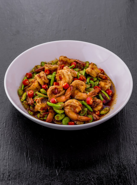 臭豆虾爆炒图片下载