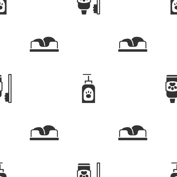 为宠物、宠物香波和宠物床设置口腔卫生图片下载