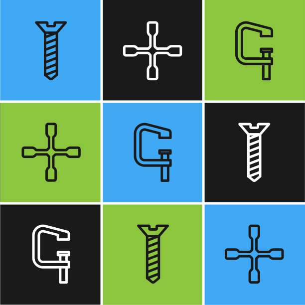 固定线金属螺丝夹、工具和砂轮图片下载