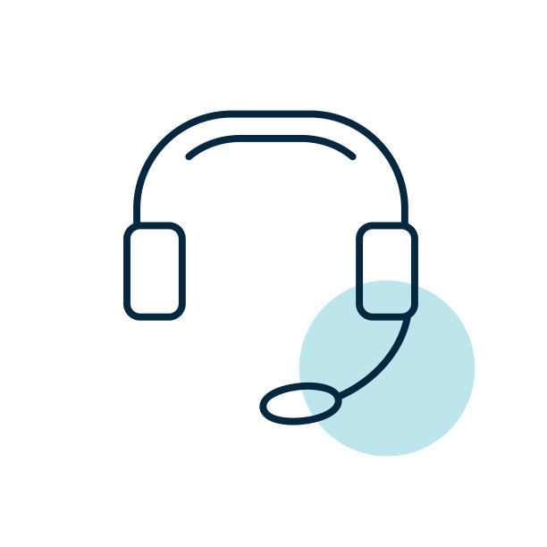 呼叫中心图标支持标志图片下载