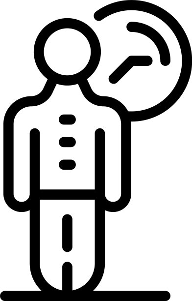 自由工作者图标轮廓风格图片下载