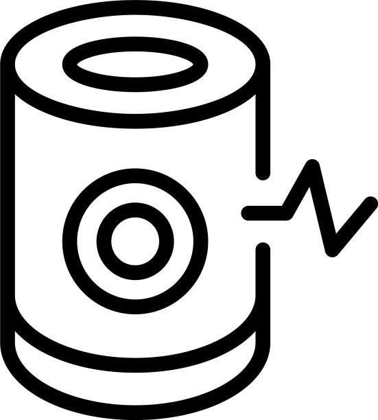 智能扬声器图标轮廓风格图片下载