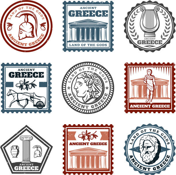 古希腊标志图片下载