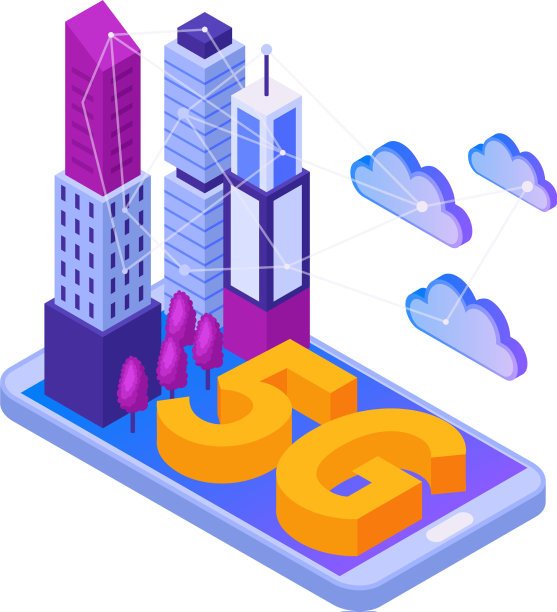 5g智能手机城市构成图片下载