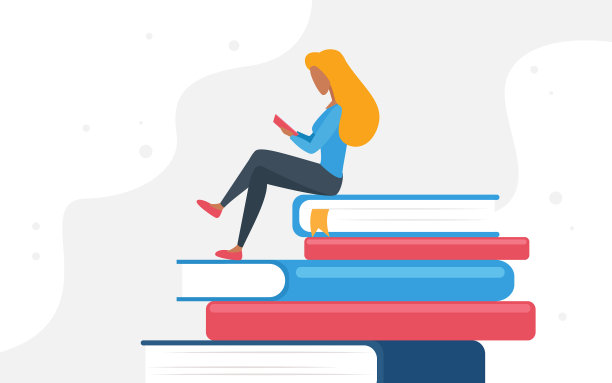 人们读书小，年轻，读书的女学生图片下载