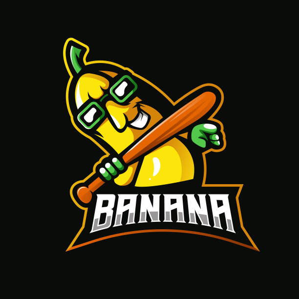 香蕉，眼镜和棒球棍图片下载