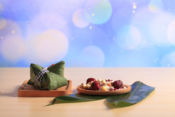 粽子，用竹叶包裹的糯米图片下载