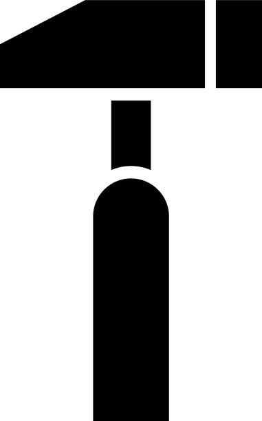 砖锤图标或标志孤立符号符号图片下载