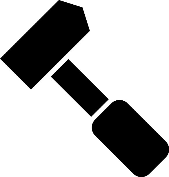 砖锤图标或标志孤立符号符号图片下载