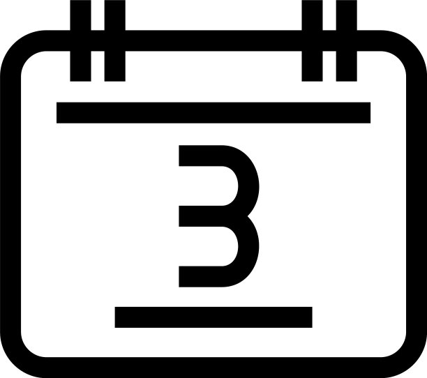日历图标或标志孤立符号符号图片下载