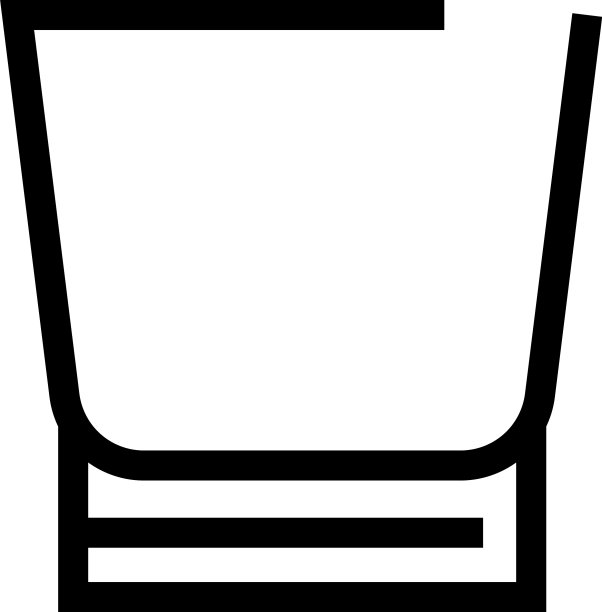 玻璃图标或logo孤立标志符号图片下载