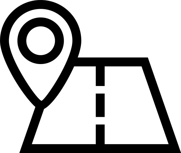 GPS图标或标志孤立标志符号图片下载