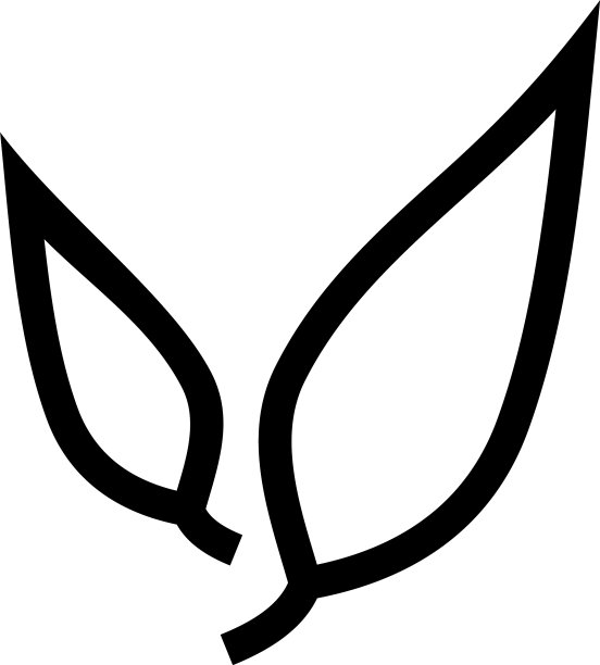 树叶图标或Logo独立标志符号图片下载