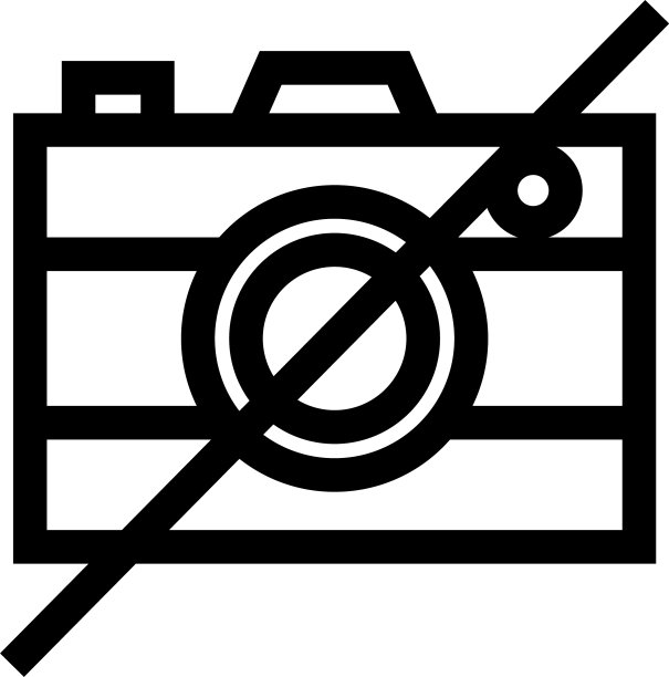 没有相机图标或标志孤立的标志符号图片下载