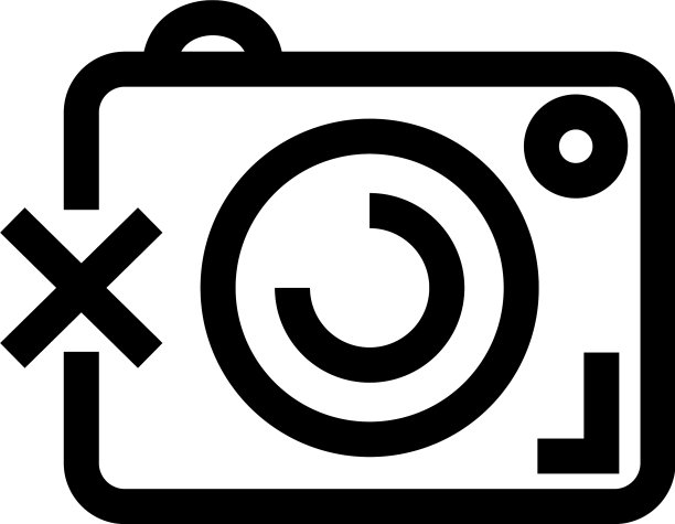 没有相机图标或标志孤立的标志符号图片下载