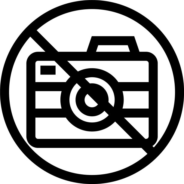 没有相机图标或标志孤立的标志符号图片下载