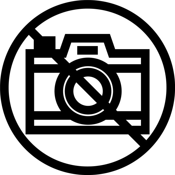 没有相机图标或标志孤立的标志符号图片下载