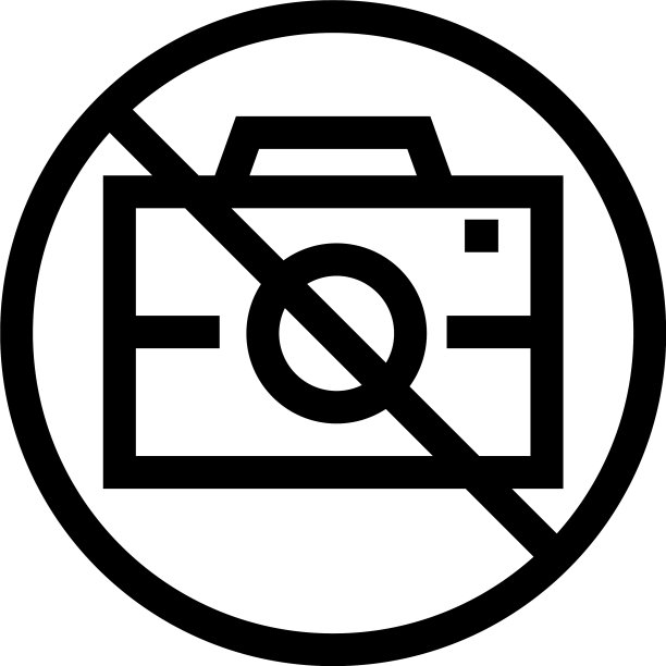 没有相机图标或标志孤立的标志符号图片下载