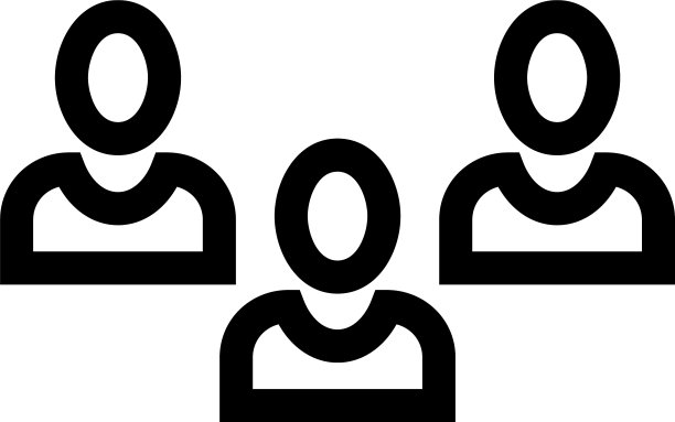 人物图标或标志，独立符号图片下载