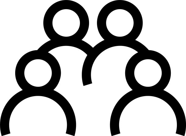 人物图标或标志，独立符号图片下载