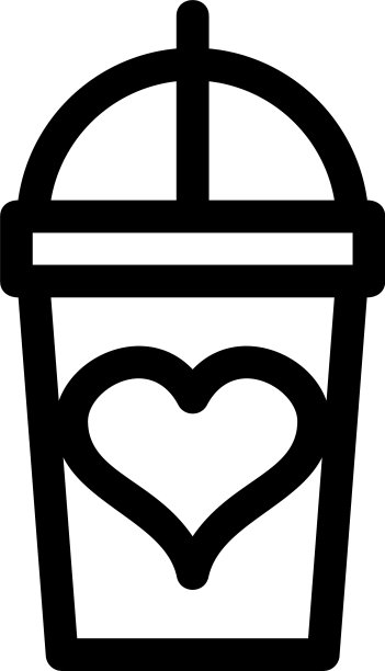 冰沙图标或标志孤立标志符号图片下载