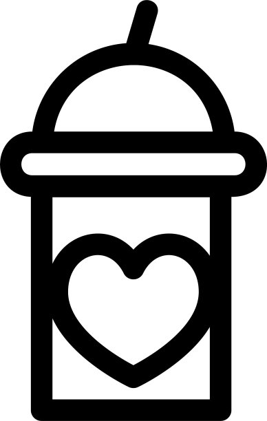 冰沙图标或标志孤立标志符号图片下载