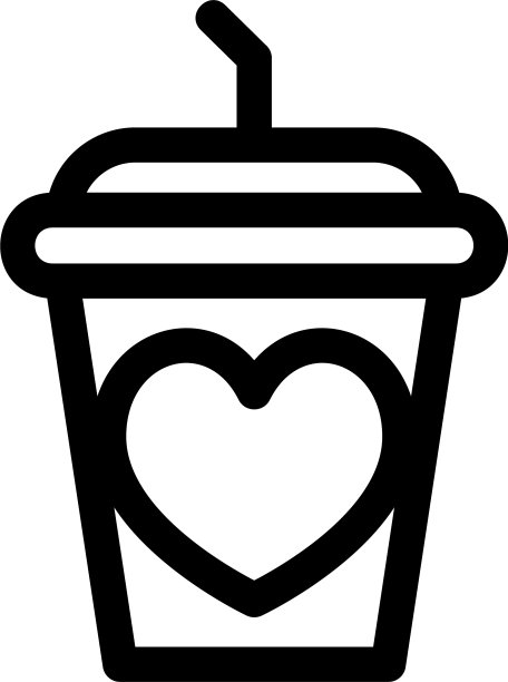 冰沙图标或标志孤立标志符号图片下载