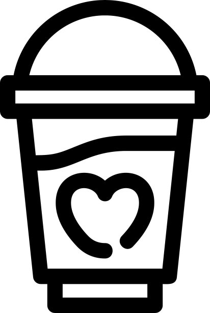 冰沙图标或标志孤立标志符号图片下载