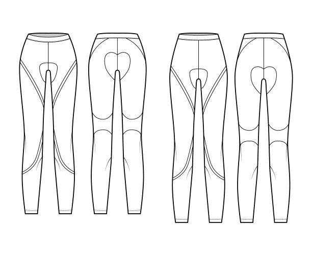 设置自行车裤紧身裤技术图片下载