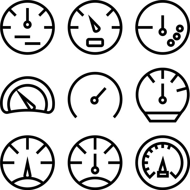 速度图标或标志孤立标志符号图片下载