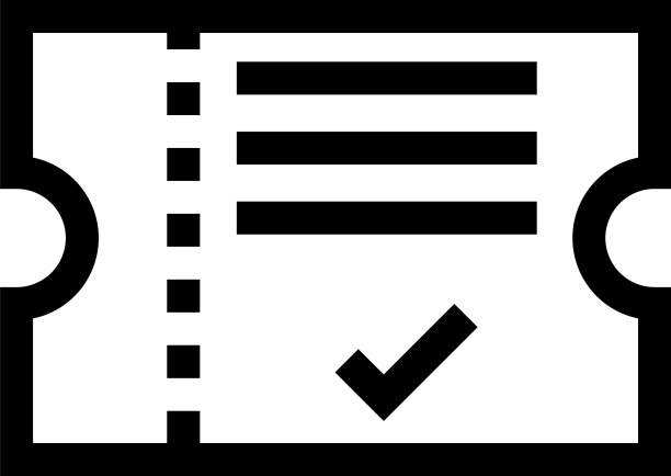 票务图标或Logo独立标志符号图片下载