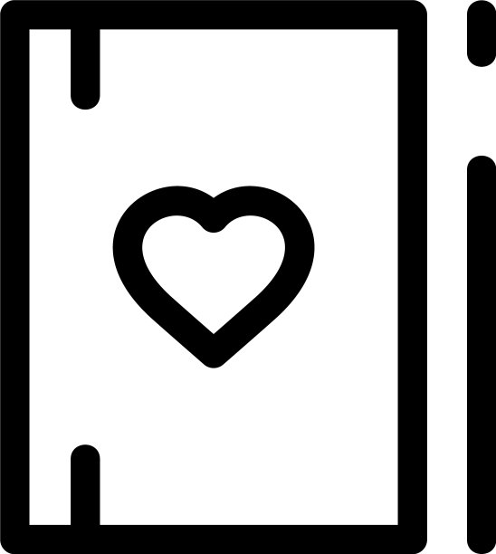 情人卡图标或标志孤立的标志符号图片下载