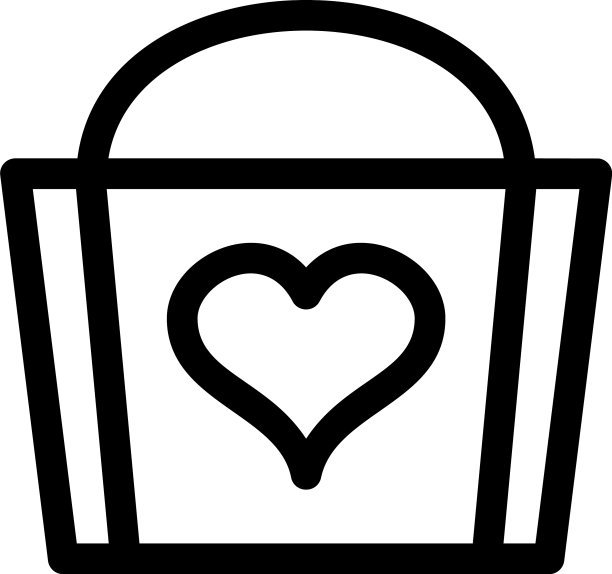 情人节购物图标或Logo图片下载