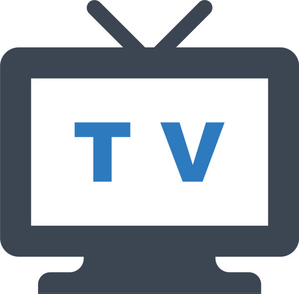 多媒体电视图标图片下载