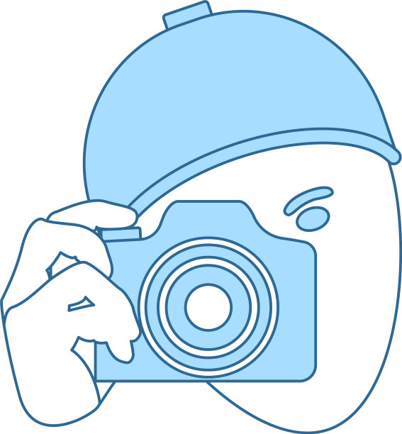 侦探与相机图标图片下载