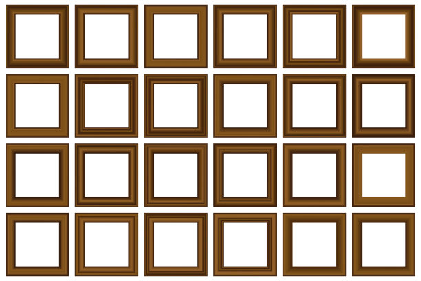 大set方复古木框架为您图片下载