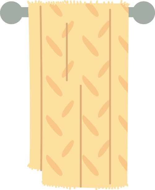 浴室挂毛巾卫生隔离图片下载