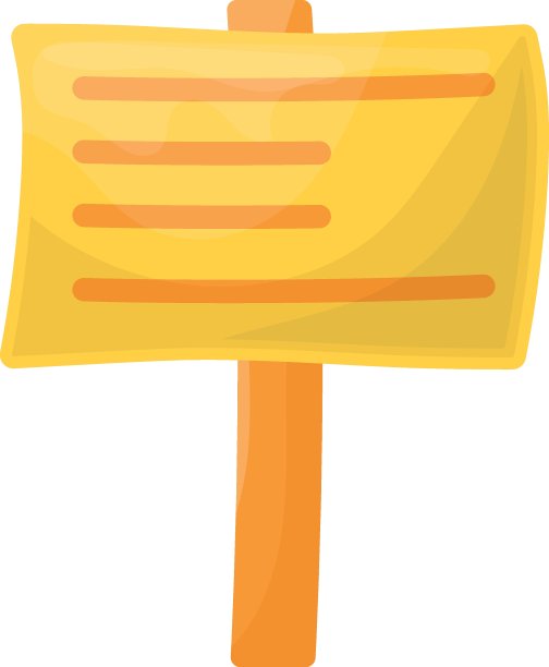 方形路标方向概念矢量图标设计，夏季春季活动符号，炎热的天气标志，最温暖的季节元素库存插图图片下载