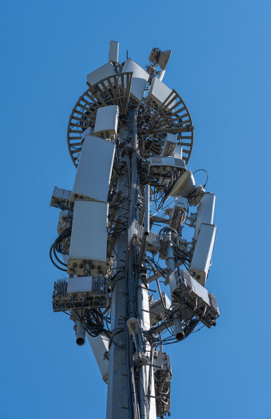5G电信基站塔图片下载