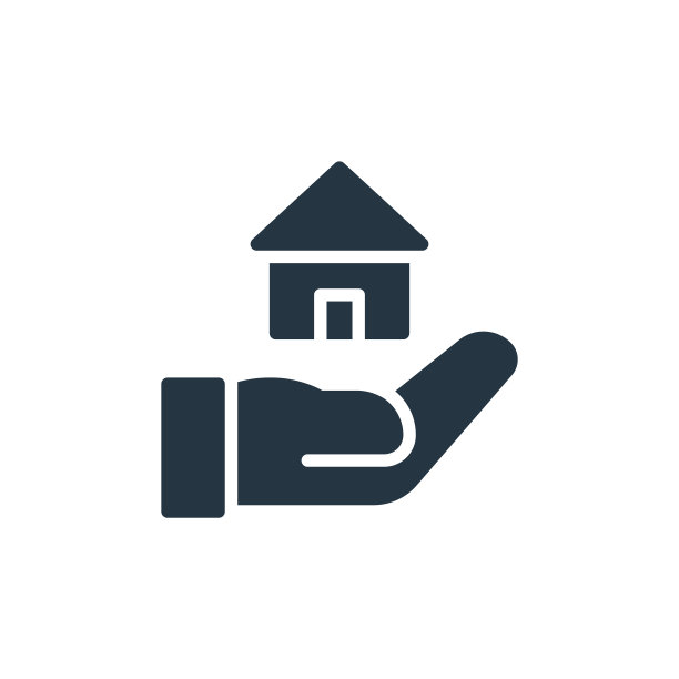 房子图标。字形房屋图标用于网站设计和移动，应用程序开发，打印。房子图标从填充房地产收集孤立的白色背景。图片下载